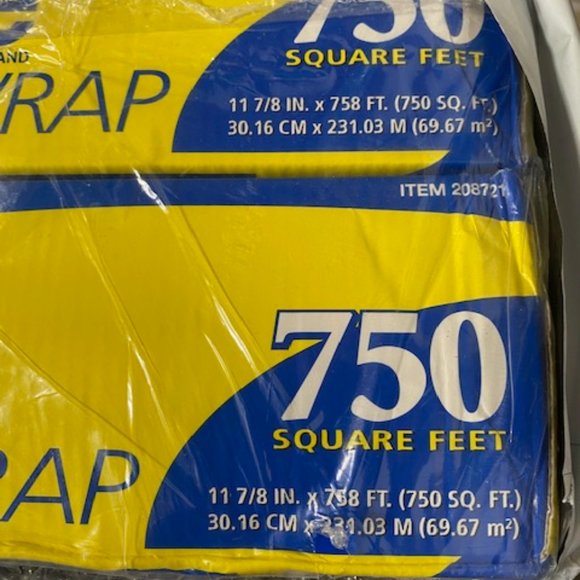 KIRKLAND SIGNATURE Stretch Tite Plastic Food Wrap, 3 Packs (750 sq ft) - Picture 6 of 6